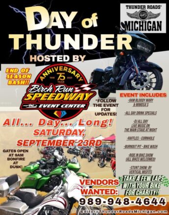 Day Of Thunder @ Birch Run Speedway & Event Center