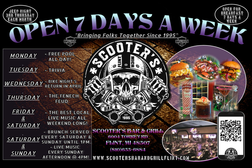 Scooter’s Bar & Grill – Flint, MI